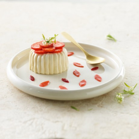 Entremets individuel intense fraise