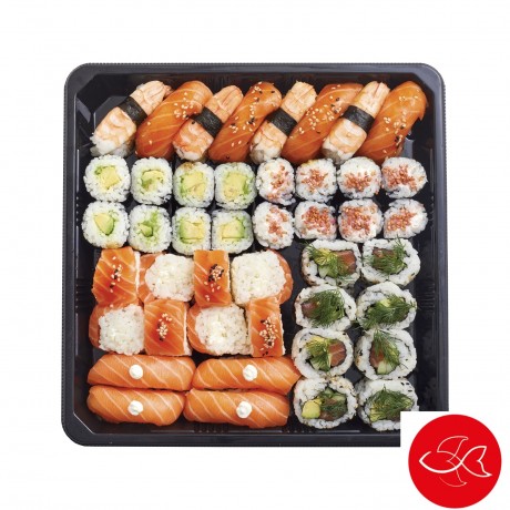 - Sushi gourmet - plateau festif sésame rose
