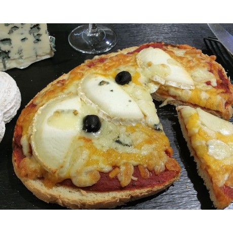 - Bruschetta aux 4 fromages