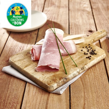 - Jambon à l'ancienne Label Rouge Auchan Cultivons le bon
