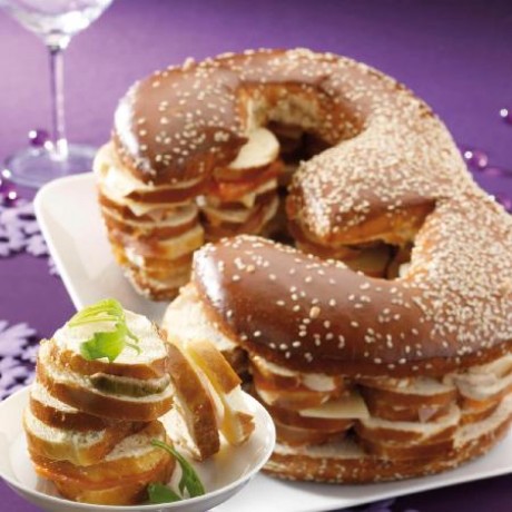 Pain surprise Chiffre 3 Spécial anniversaire 40 toasts
