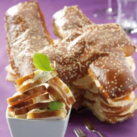 Pain surprise Chiffre 4 Spécial anniversaire