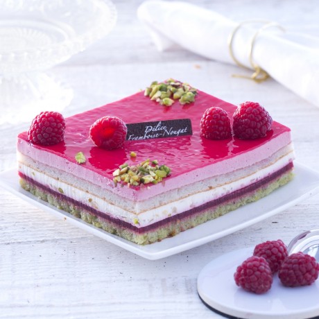- Délice framboise nougat 
