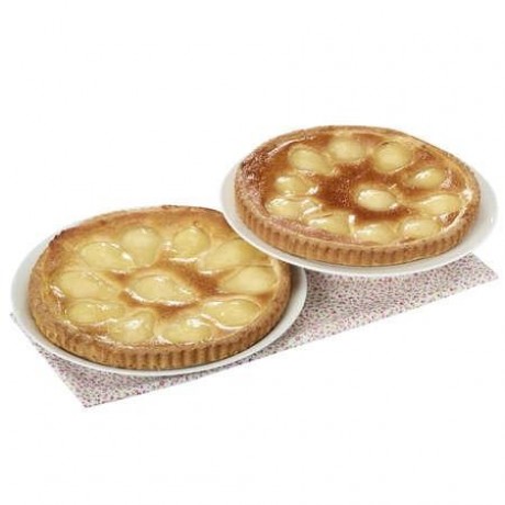 Tartes Amandine aux poires 2 pièces