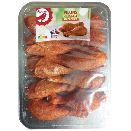 - Pilons de poulet aromatisés au paprika