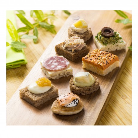 Mini-canapés Régions de France