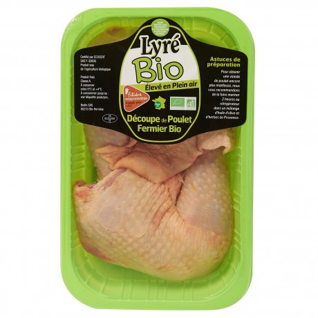 - Cuisse de poulet jaune de Lyré Bio Filière responsable Auchan