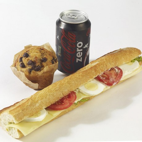 -Formule le Fromager sandwich baguette + boisson + dessert