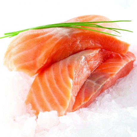 Pavés de saumon sans arête sous vide
