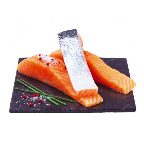 - pavé de saumon Atlantique Filière responsable Auchan