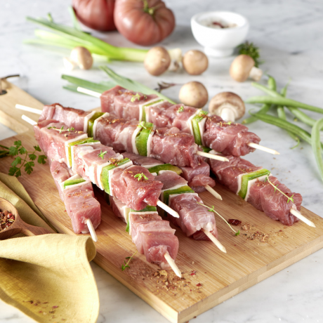 - Brochettes de dinde 