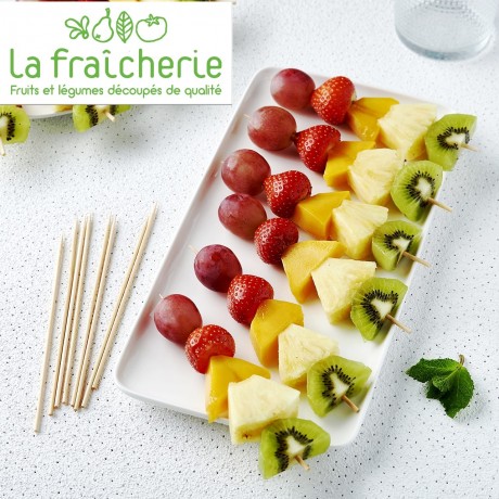 - La Fraicherie - Brochettes de fruits