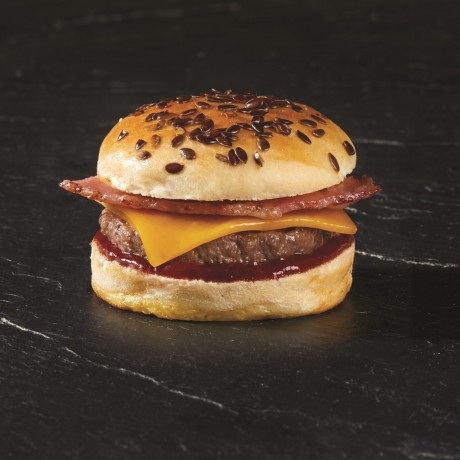 Mini burgers bacon boeuf charolais