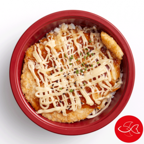 - Sushi gourmet - Donburi poulet à la sauce katsu