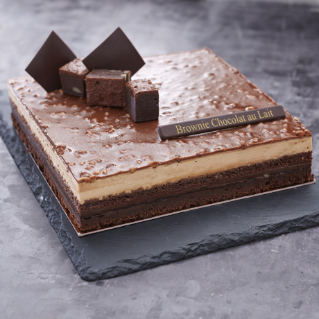 - Entremet chocolat brownies 8 personnes