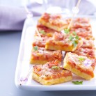 Pizza cocktail jambon /fromage à réchauffer