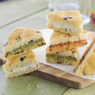 Mini-sandwichs à l'italienne assortis