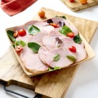 - Plateau de porc tranché 