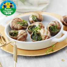 - Escargots moyens farcis à la bourguignonne Auchan Cultivons...