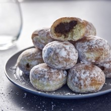 - Mini beignets aux trois chocolats