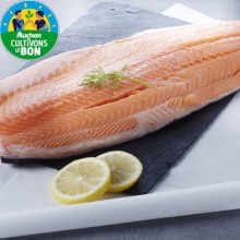 - Filet de saumon Atlantique Auchan Cultivons le bon