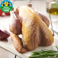 - Pintade fermière Lyré Label Rouge Auchan Cultivons le bon